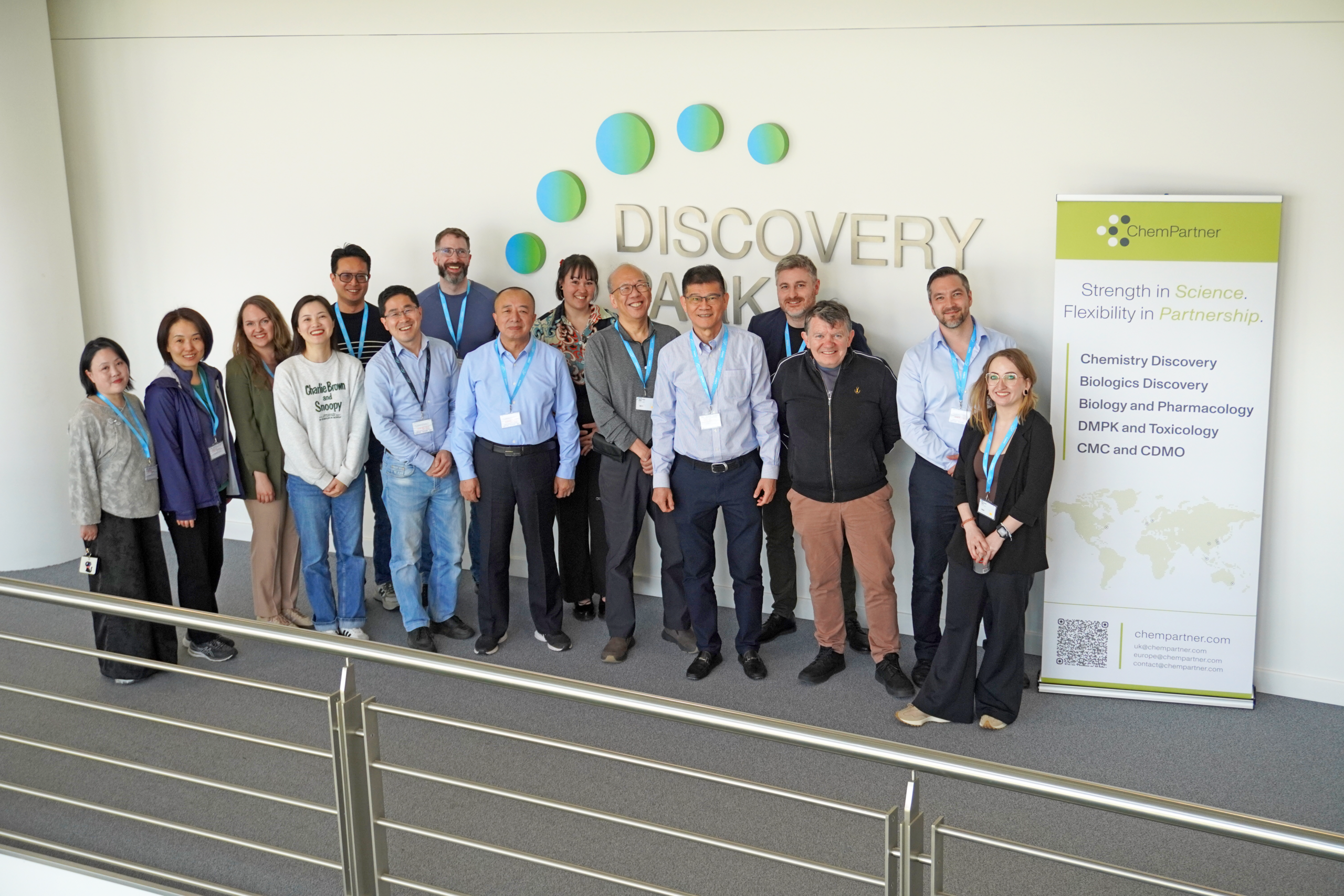 ChemPartner Expands European Presence with New Scientific Site at Discovery Park, UK